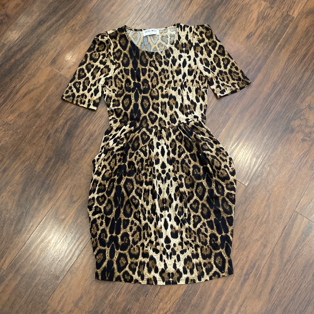 Cheetah print dress